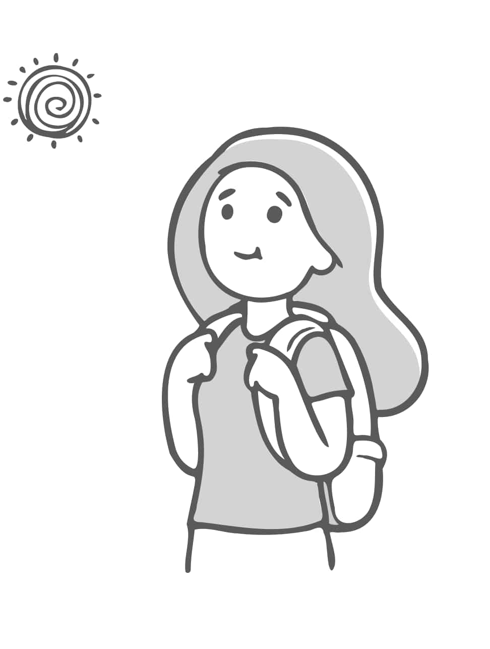 Illustration of students learning together